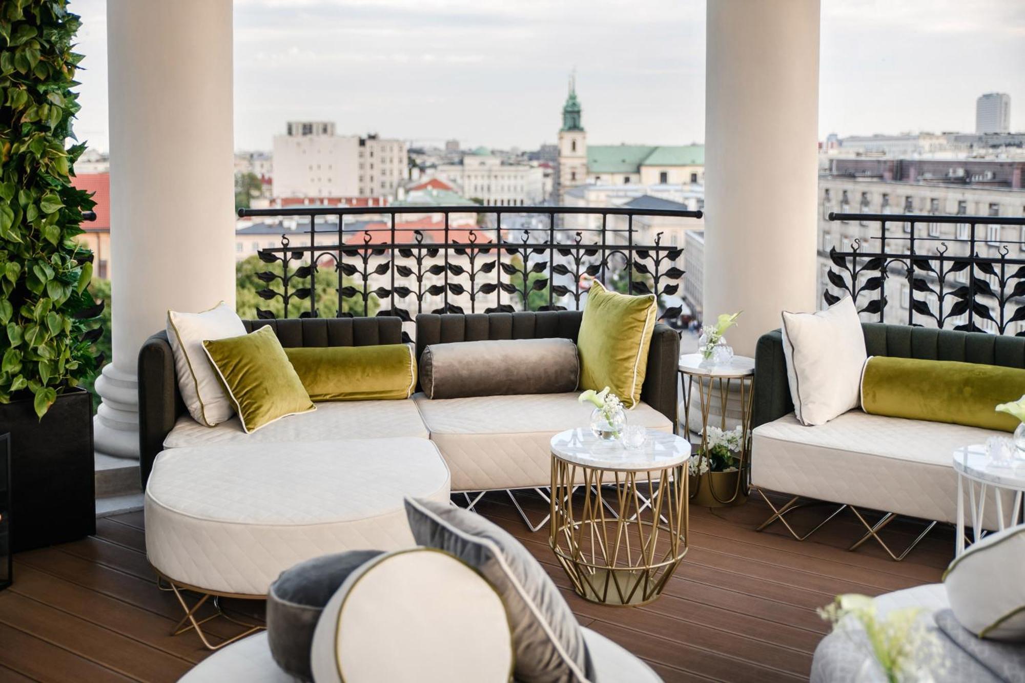 Hotel Bristol, A Luxury Collection Hotel, Warsawa Bagian luar foto The Terrace